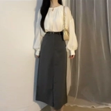 Демисезонная рубашка, сексуальный лонгслив, французский стиль