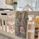 Climbing cushion slipper storage hanging bag special slipper rack baby fence hanging shoe cover storage bag hanging bag storage rack