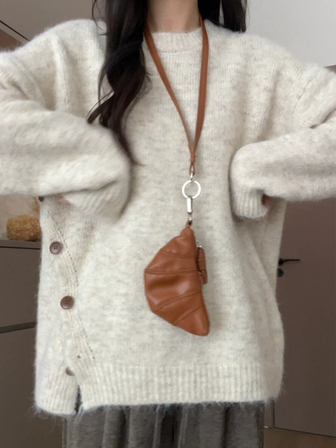 Элитный трикотажный свитер, оверсайз