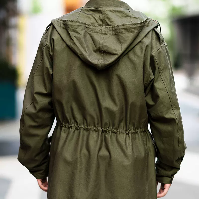 Пухово-ветровка ретро OG107 куртка M43 slim windbreaker хлопковая молодежная повседневная куртка с лацканом