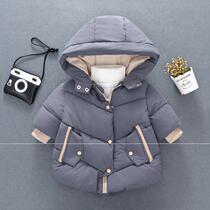 Barabas official flagship pulls the Korean boy cotton clothes for winter cotton 1 autumn and winter clothes 5 thicker coats 2 babies