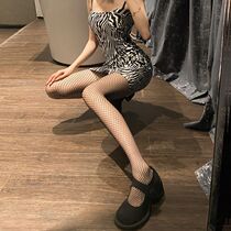 Black stockings women thin spring and summer net red ins tide spring and autumn black fishnet socks hot girls JK anti-hook silk pantyhose