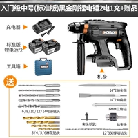 Вход -Уровень среднего -Number Standard Edition Black King Kong Lithium Electric Hammer 2