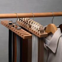 Belt household multifunctional tie hanging frame solid wood belt tie tie tie tie tie tie tie tie