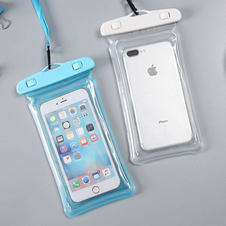 Mobile phone waterproof bag airbag diving cover touch screen photo swimming vivOPPO Apple universal dust rain bag hanging neck