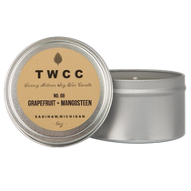 Twcc aromathérapie bougie plante huile essentielle tinwicks parfum importé lavande aromathérapie chambre voyage taille boîte en aluminium