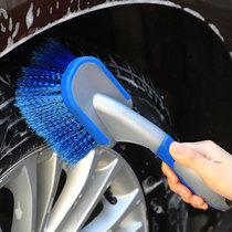 Car tire brush strong decontamination wheel brush car with car wash tool to clean and clean wheel steel ring special