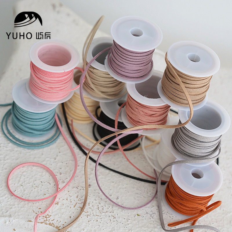 South Korea's velvet leather rope 45 meters handmade diy flower decoration with bouquet ribbon florist flower shop packaging materials