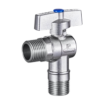 Submarine 2327 ball valve all-copper large flow water pipe 4-point valve switch gas water heater special hot and cold water