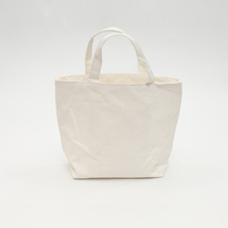 Luca Alberto Lunch Box Bag Hand Lunchbox Mommy Bag Double Canvas Bag Shopping Bag Pure White Tote Bag