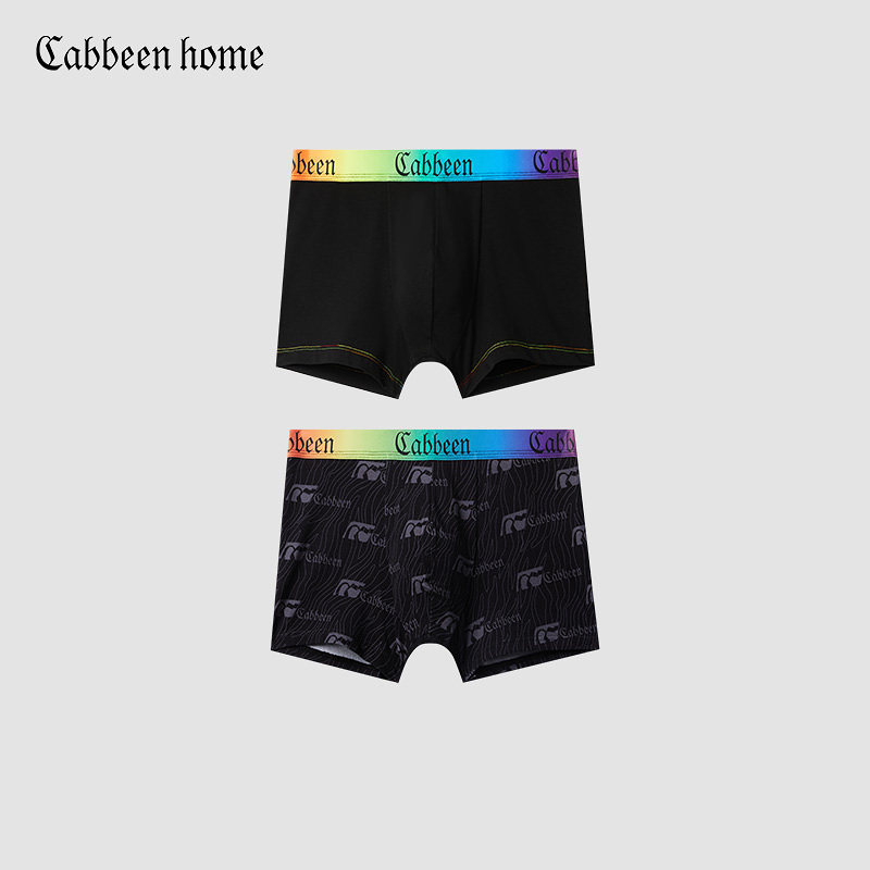 Carbine official men's underwear cotton 2021 new antibacterial boxer underwear men's trendy boxer shorts pants youth