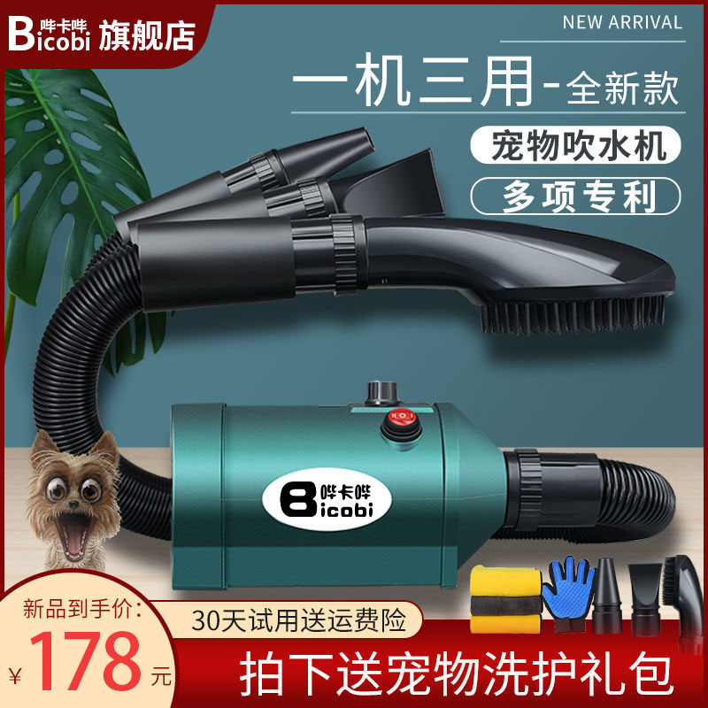 Pet Blow Water Machine Pooch Large Dog Small Kitty Blow Home Dog Hair Theorizer High Power Drying Box Hair Dryer