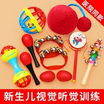 Newborn baby toy 06 months 2 to 3 baby rattle hand shake grip rattle male and female 01 year old early education puzzle