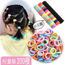 Children do not hurt hair towel hair ring tied hair rubber band Korean version seamless head rope high elastic little girl headwear