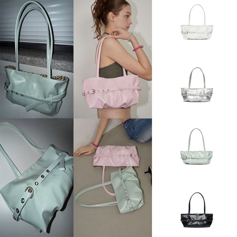 Green Arrival: Otie 2026 Spring/Summer New Arrivals, Strap-On Boat Bag Green Arrival: Otie 2026 Spring/Summer New Arrivals, Strap-On Boat Bag