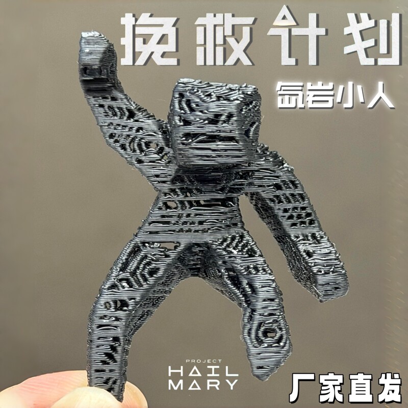 【Rescue Plan】Loki Figure Xenon Rock Mini Figure Grace Pendant Rocky Movie Merchandise Model Small Ornament