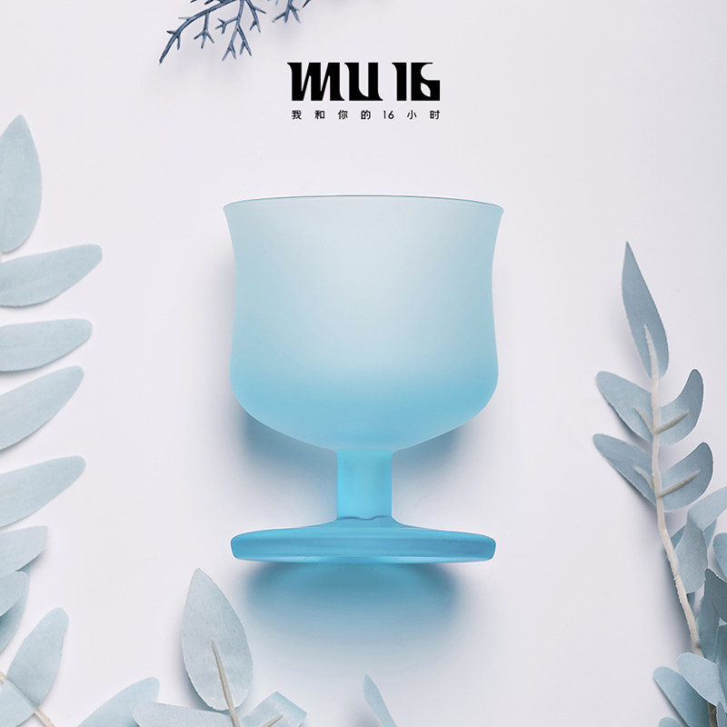 MU16 糖果系列 人工吹制水晶玻璃杯 320ml 天猫优惠券折后￥119包邮（￥129-10）多色可选