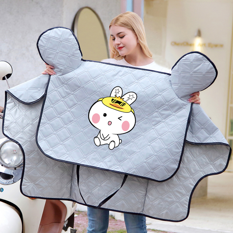 Electric car windshield windshield battery motorcycle sunscreen summer sunshade waterproof rain four seasons universal small