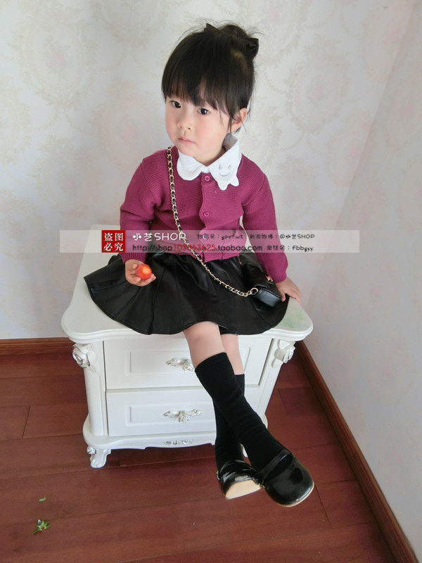 Jupe enfant en cuir - Ref 2051603 Image 4