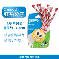 Фанатик Чакит (большой) диаметр мяча составляет около 7,6 см.