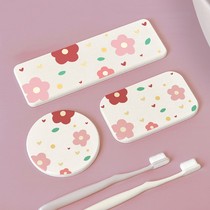 Silicon Algae Mud Suction Pad Wash Terrace Toothbrush Cup Cushion Toilet Toilet Toilet Toilet Desk Soap Mat Bathroom Soap cushion Soap