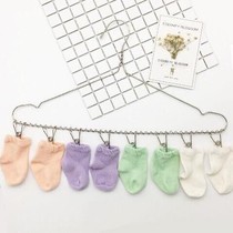 Stainless Steel Plus Coarse Socks Rack Multi Clip Clothes Hanger Home Windproof Clothes Clip Multifunction Hook Sundry Socks God