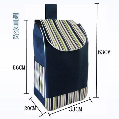 Universal Buy Grocery Car Spare Cloth Bag Enlarge Waterproof Oxford Bag Trolley Small Pull Carte Cart Thickened Bag