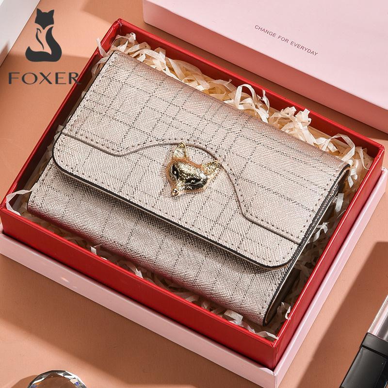 Lady High-end Wallet Short Clip Short Clip Brief Multifunction Money Clip 2022 New Leather Zero Little Ck Wallet
