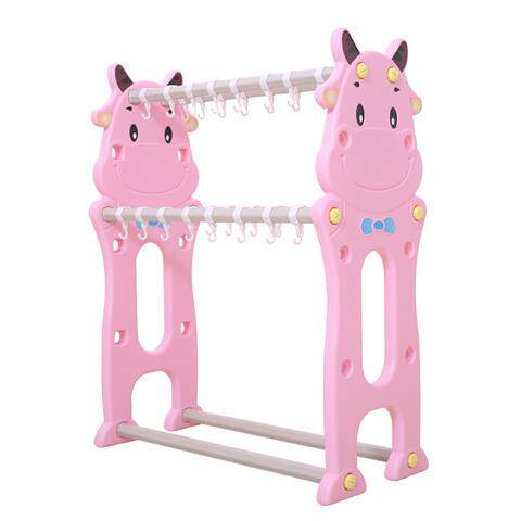 Thickened Kindergarten Hair Towel Rack Plastic Children's Towel Rack Mouth Cup Rack Giraffe Halal Bin-Taobao