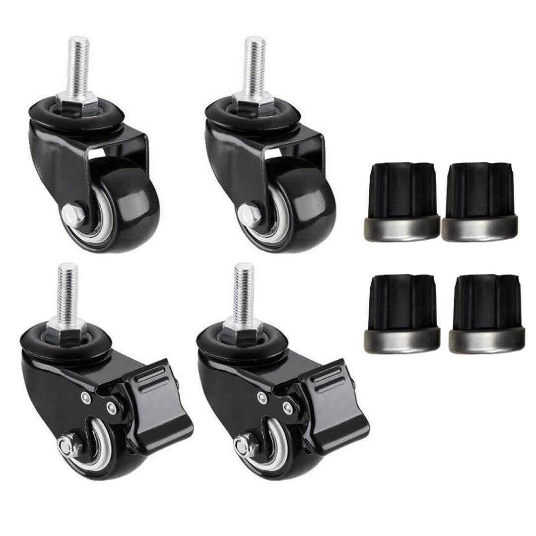 Rack wheel shelving wheels Double bearing rubber wheels