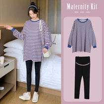 Small child surrogacy dress stylish style 2021 new loose long sleeve sweatshirt blouses womens spring and autumn net red