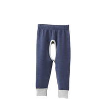 Baby pants winter baby open crotch pants big fart pants autumn winter plus suede boy warm pants children hit bottom pants