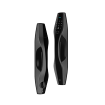 Creamy Millet White Fingerprint Fingerprint Lock Home Electronic Anti-theft Remote Smart Door Lock J16 Access Mike 405]