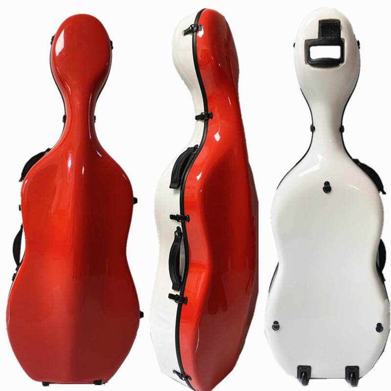 4 4 Carbon fiber cellist waterproof and anti-pressure lightweight aircraft consignment cellist gift Rosin anti-skid pad