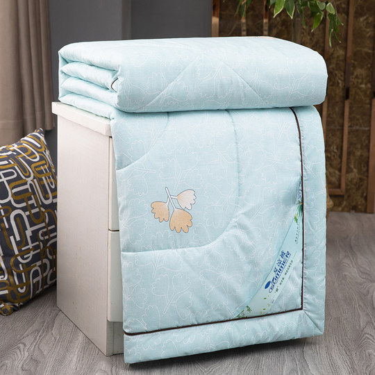 Crown Rongguan Home Textiles Summer Cool Quilt Single Double Air Conditioning Quilt Machine Washable Summer Thin Quilt