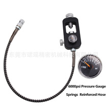 Cross-border diving bottle oxygen bottle air guide equipment scuba conversion head flower basket head large bottle to small bottle filling valve