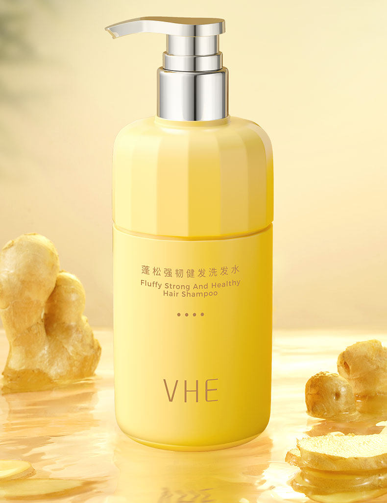 【中国直邮】VHE 洗发水 防掉发 去屑控油 护发蓬松洗头膏 男女式控油 洗发露 400g*1瓶装