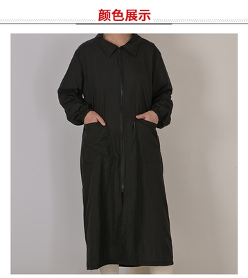 Pet Beautician workwear waterproof antistatic not stained with hair suit lengthened Apron With Cat Convince v Cat God