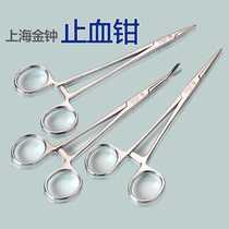 Fishing pliers needle elbow bell pliers blood straight gold cupping pet pipe pliers hair stainless steel Shanghai blood holding pliers