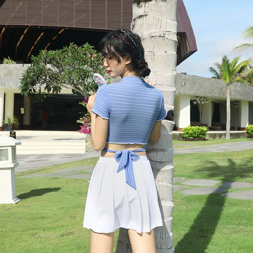 Летний раздельный купальник для школьников, коллекция 2023, по фигуре