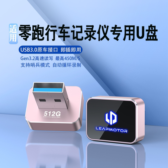 Geeignet für den Leapmoon C16/C11 Fahrrekorder USB-Stick/B10/B01/C10C01 Sentry-Modus dedizierten USB-Stick