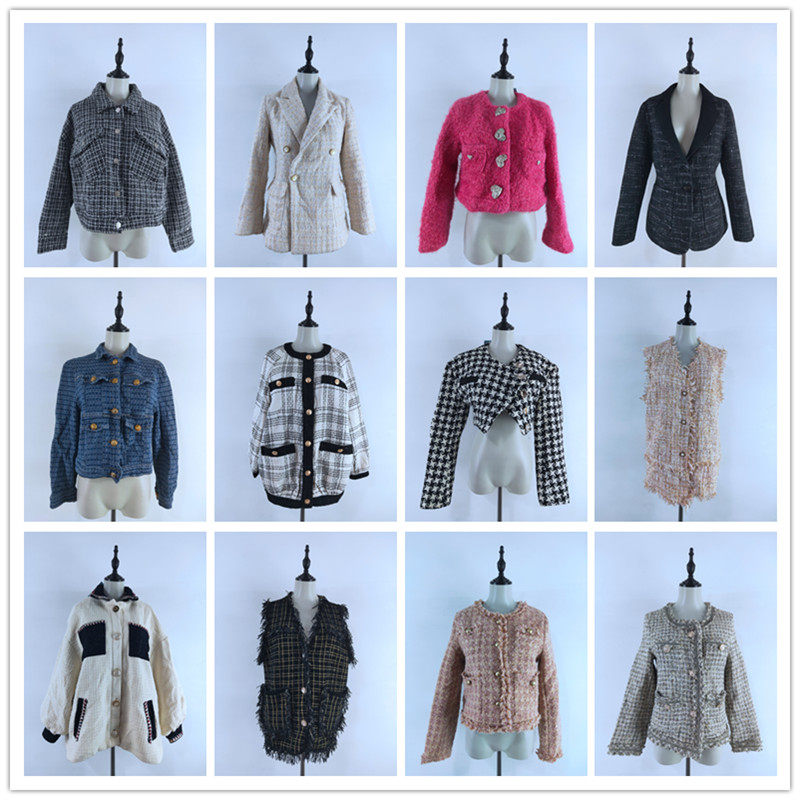 Wholeheartedly vintage  vintage Orphan Sharp goods Don't knock your shirt Advanced sense winter French Retro Light luxury Little fragrance loose coat