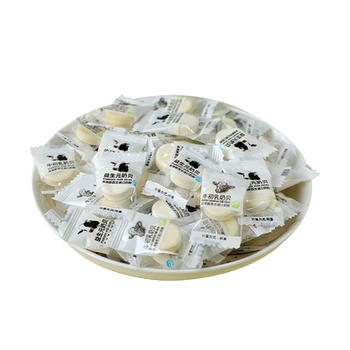 Milk clams, dried colostrum, dried milk tablets, 200 packs, children's probiotic nutritional snacks, milk candies, individually packaged