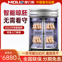 Morris Commercial Drying Cabinet Grilled Goose Duck Embryo Air Drying Embryo Cabinet Dehumidification Fresh Roasting Duck Blow Drying Cabinet