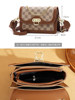 Super Trendy Retro Small Square Crossbody Bag for Women 2025 New Model with Multi-Layer Wide Shoulder Strap, Fashionable and High-End Feel Shoulder Bag