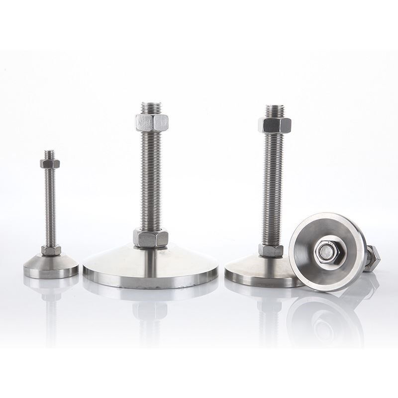 D150 Heavy Duty SUS304 Stainless Steel Adjustable Foot Cup Large Machine Heavy Duty Equipment Support Foot Flattening Foot M30