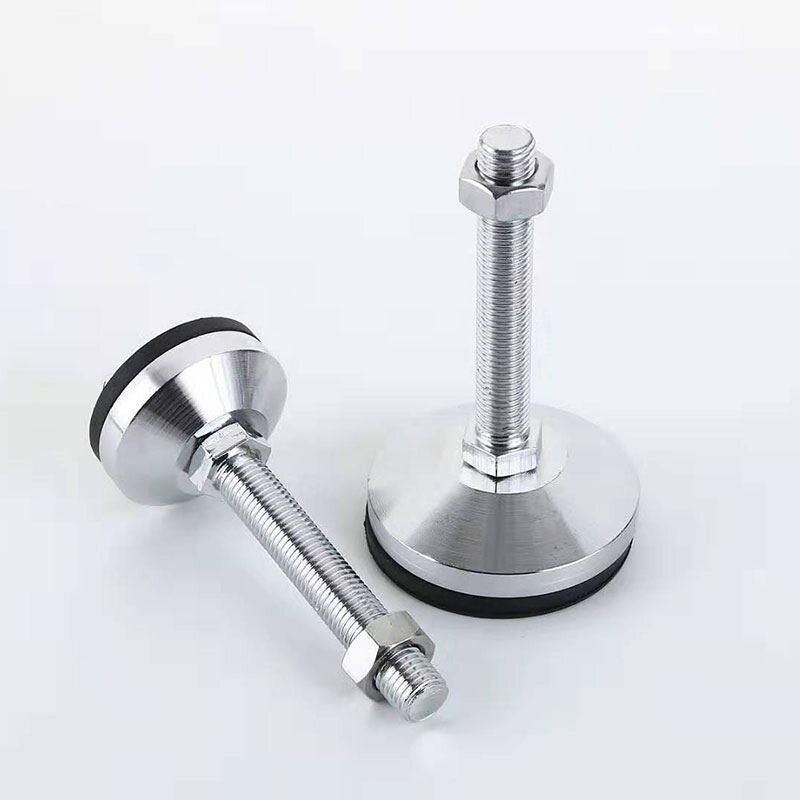 D60 Anti-slip Shock Heavy Duty Carbon Steel Foot Cup Foot Support Adjustable Feet Balance Feet M8m10m12m16m20