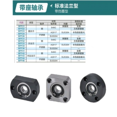 Opposite flange bearing seat BFF41 42 46-6003ZZ 6203ZZ 6804ZZ 6904ZZ