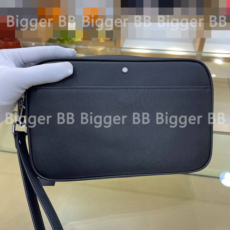 Men's Genuine Leather Crossbody Bag, Fashion Series Shoulder Bag, Genuine Leather Chest Bag, Toiletry Bag, High-End Clutch Envelope Bag