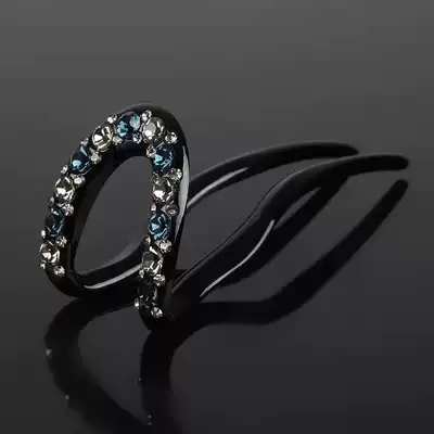 Tang wind headdress hairpin Classical plate hairpin hairpin U-shaped hairpin Ancient style headdress lady adult hairpin hairpin